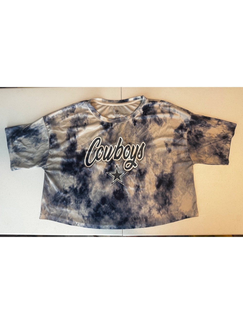 Cowboys NFL apparel shirt (slightly cropped)